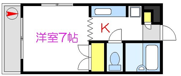 葛西駅 徒歩8分 1階の物件間取画像